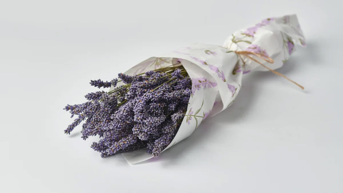 Dried Flowers in a Bunch of Lavender DRIED PLANTS Antheon