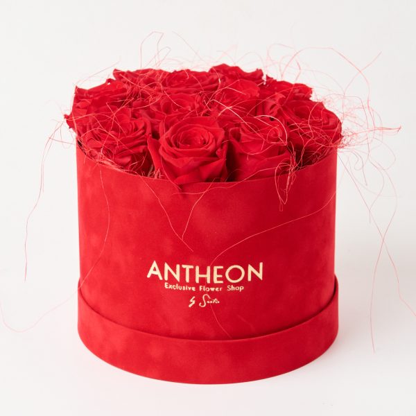 Forever Rose in Red Luxury Box FOREVER ROSES Antheon